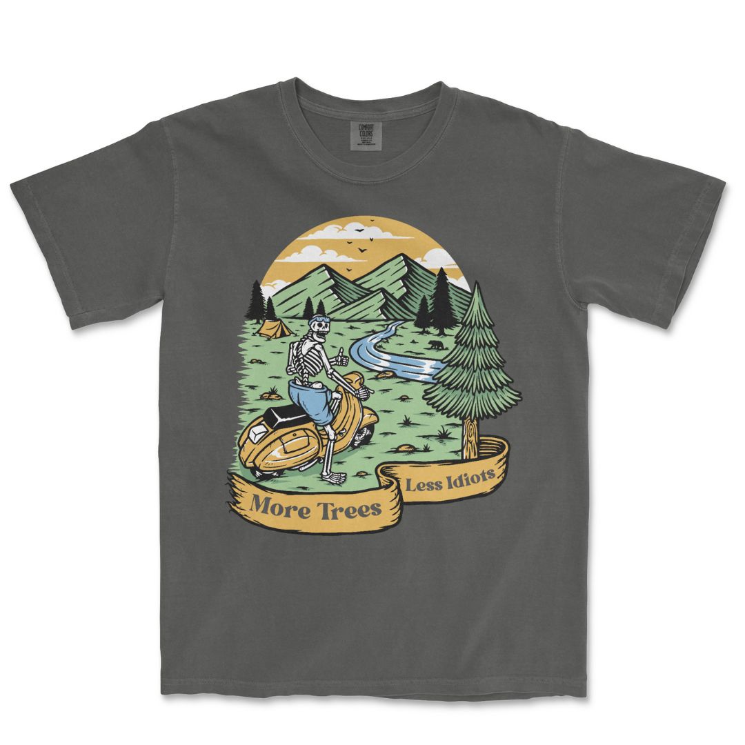 More Trees, Less Idiots T-Shirt
