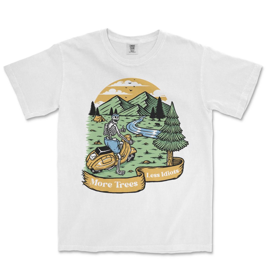 More Trees, Less Idiots T-Shirt